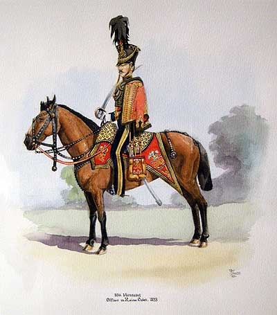 James  10th Hussars officer